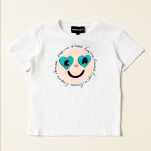 Emporio Armani Lux Couture Kids Baby T-shirt Girls 9m